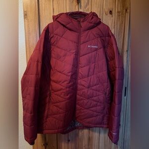 Columbia Women's Heavenly Hooded Jacket - 2X - Red